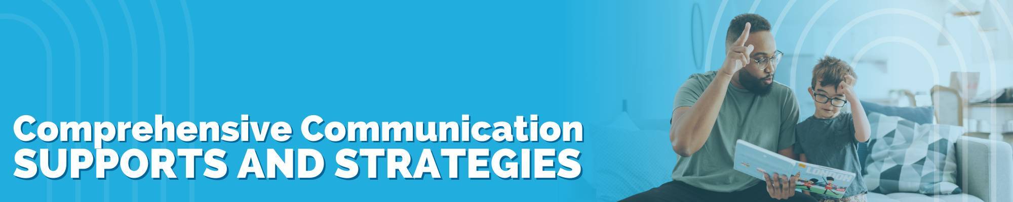 Communication Systems and Supports - parent and child reading and using sign language